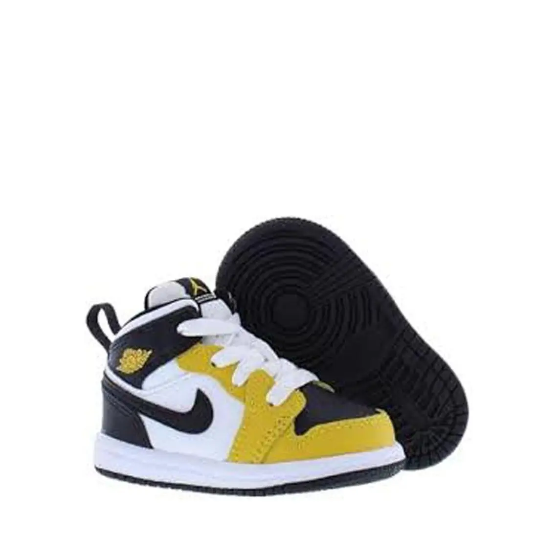 Nike shoes - Jordan 1 Mid Yellow Ochre Toddler - Yellow 2