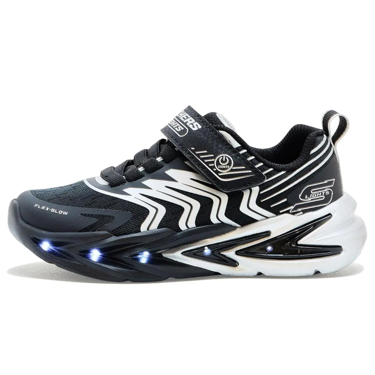 Skechers shoes - Black/Blue/Lime 23