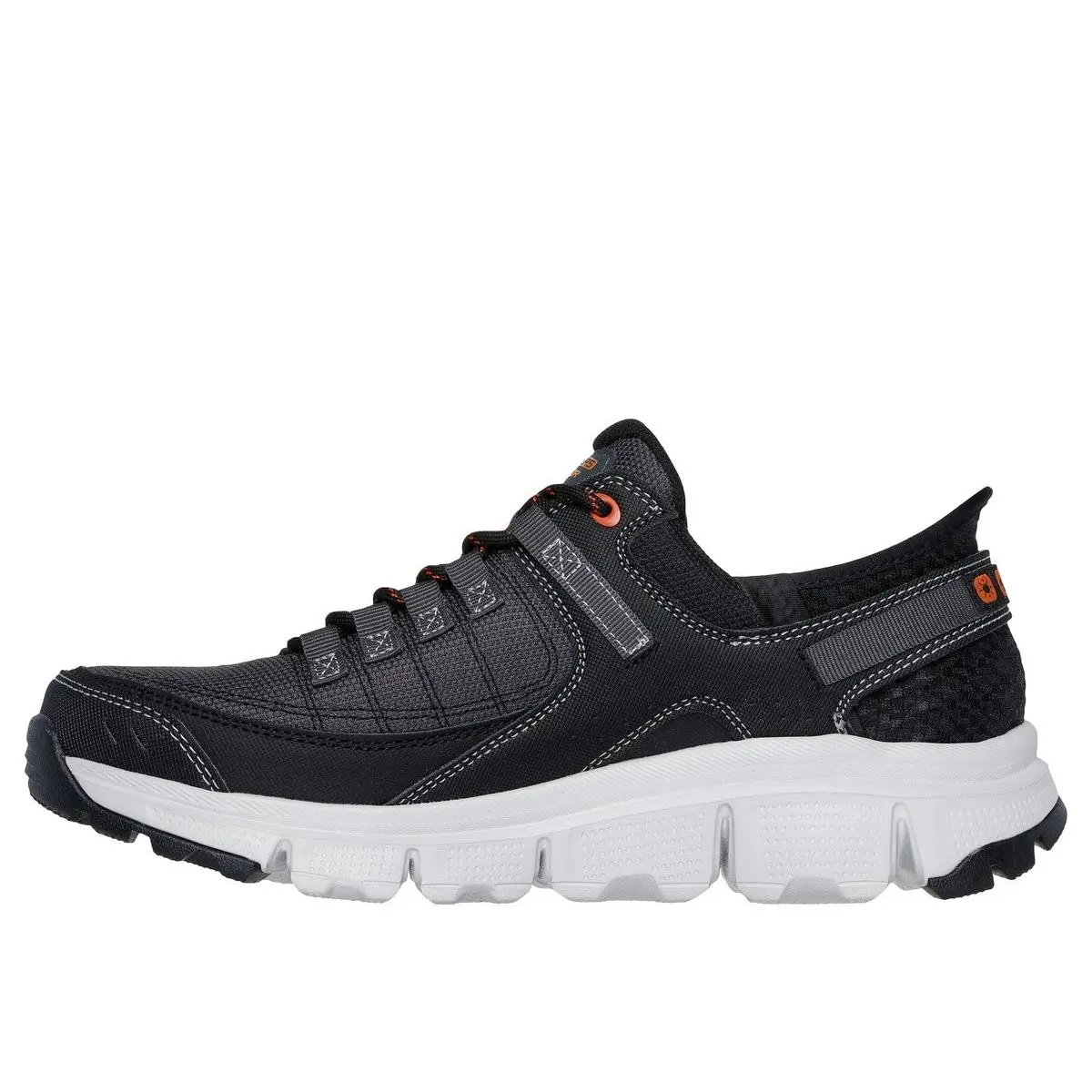 Skechers shoes - GREY/ORANGE 3