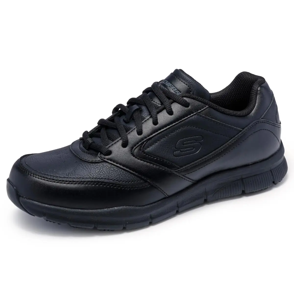Men`s Nampa Food Service Shoe Black 14 black by Skechers
