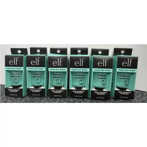 6 X E.l.f. Power Grip Primer Gel-based Hydrating Face Primer 0.5 fl oz