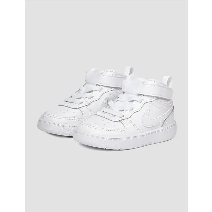 Toddler  Unisex Court Borough Mid White by Nike