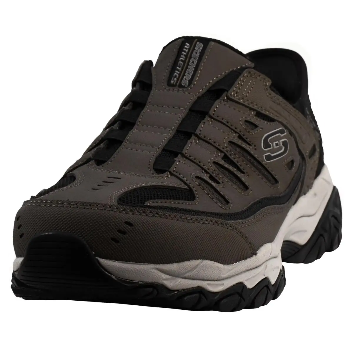 Skechers shoes - 237563 ww - 237563/237563WW-BRN - black charcoal 13