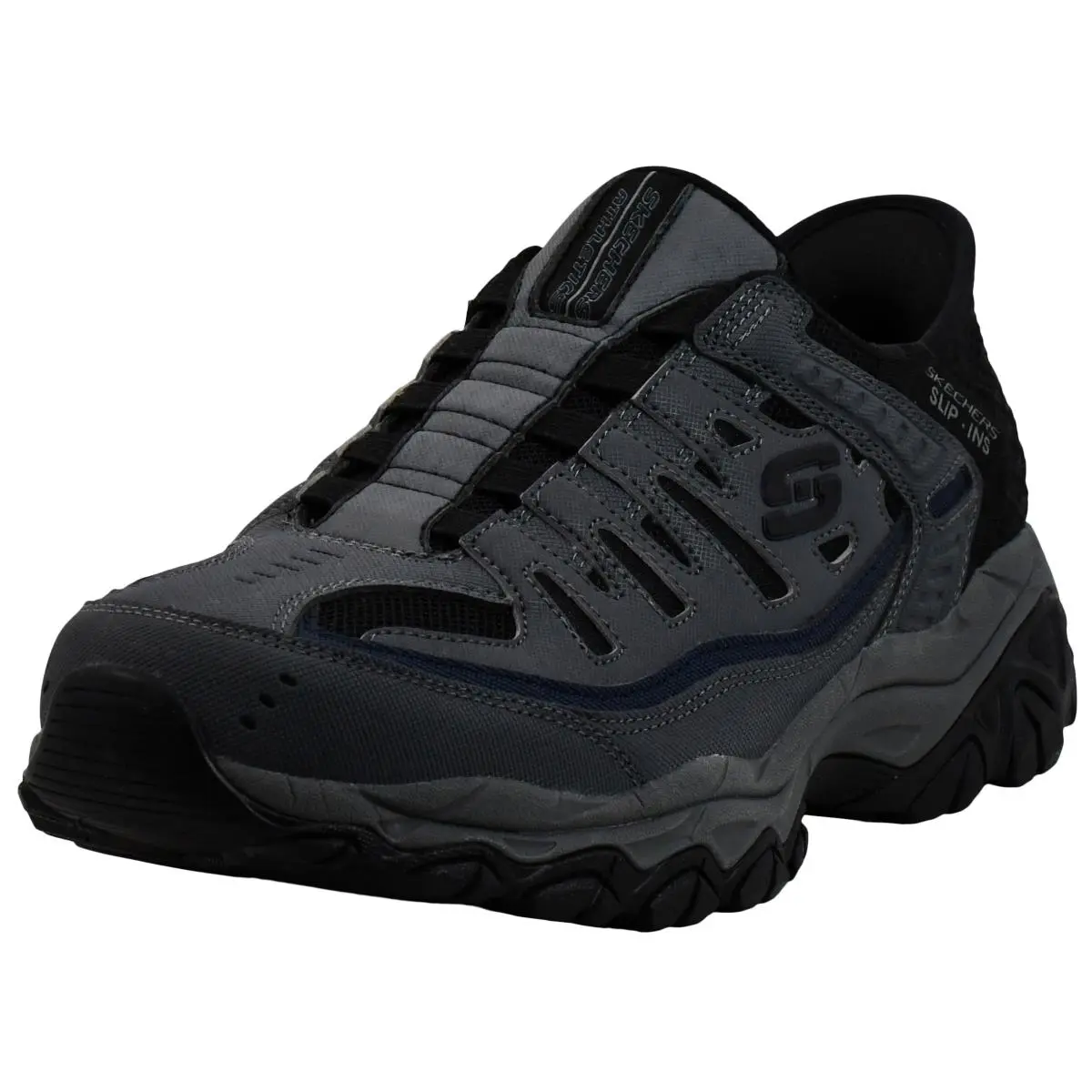 Skechers shoes - 237563 ww - 237563/237563WW-BRN - black charcoal 25