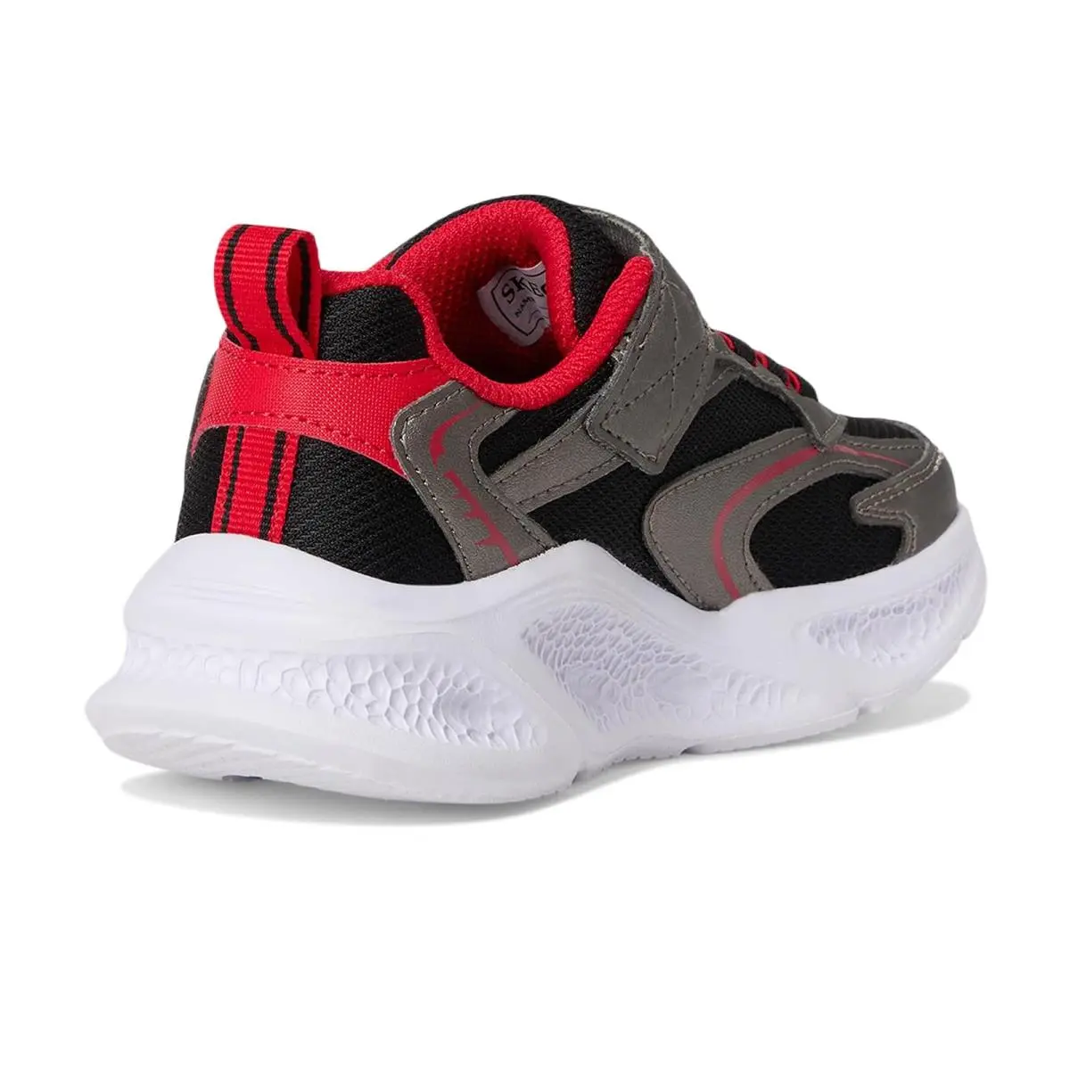 Skechers shoes - Gunmetal/Red 3