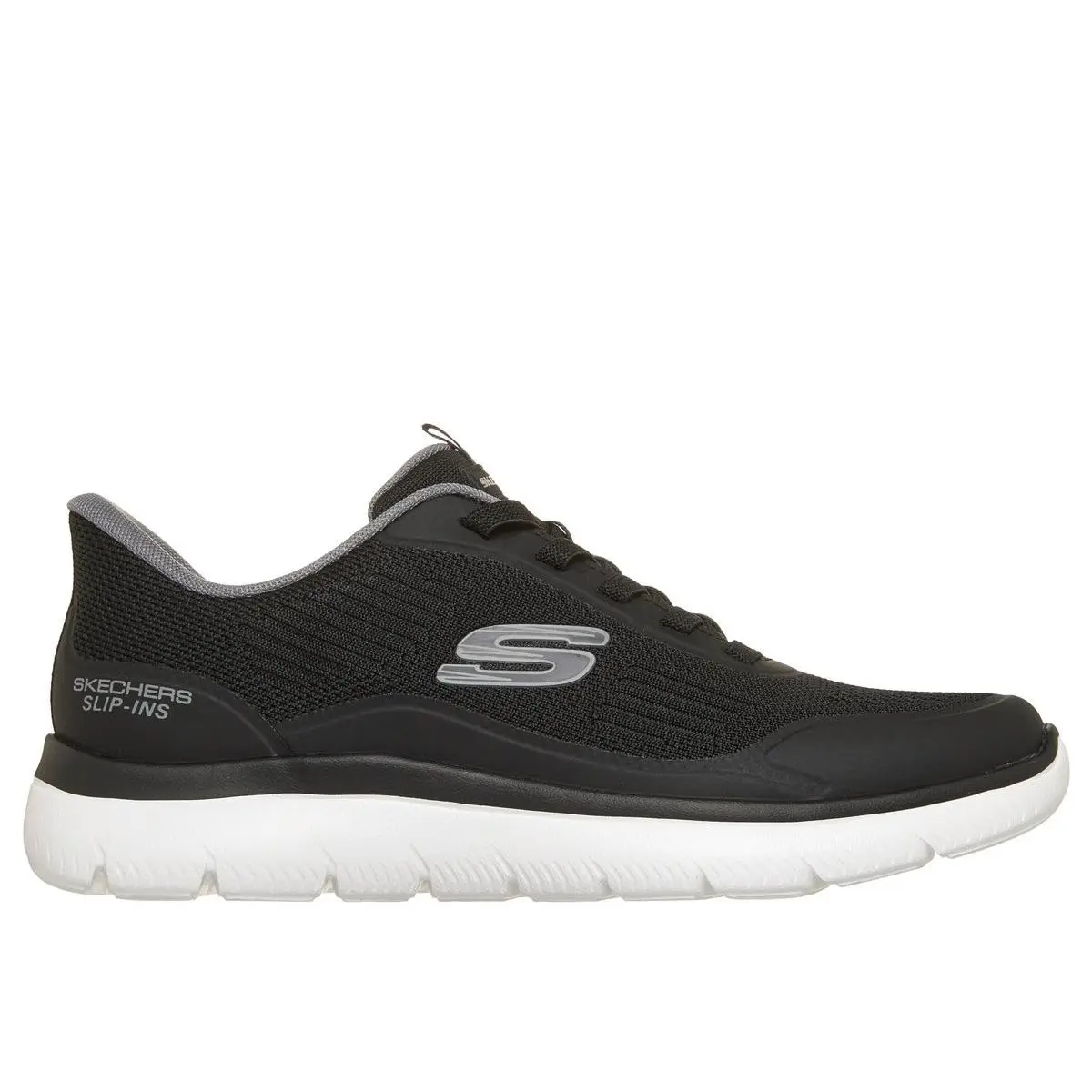 Skechers Men`s Slip-ins: Summits - Leyter Slip-in Shoe Black/white - 233047-BKW