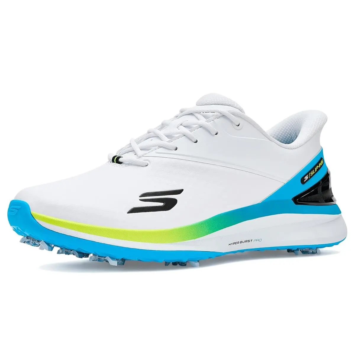 Man`s Sneakers Athletic Shoes  GO Golf Blade Tour SI White/Blue/Yellow by Skechers