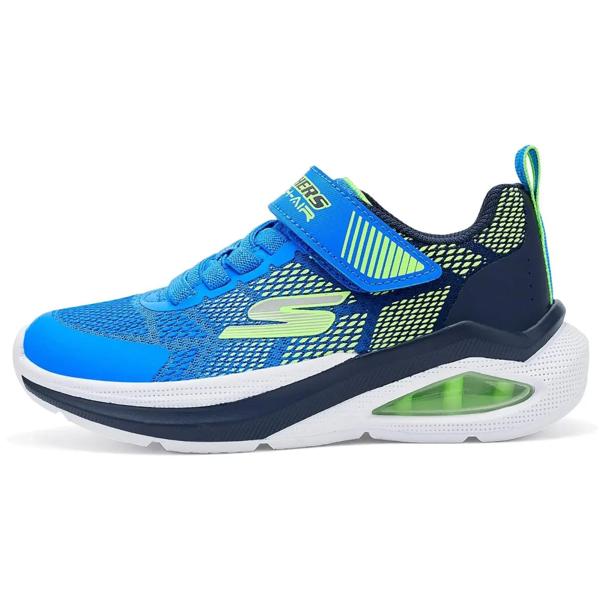 Skechers shoes - Blue/Lime 2