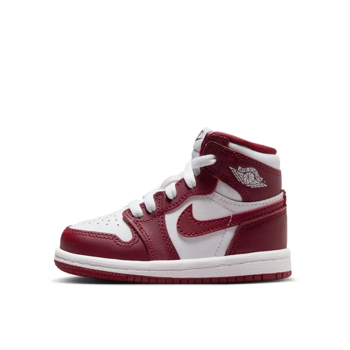 Toddler`s Jordan 1 Retro High OG Artisanal Red Wt/team Rd FD1413 160 by Nike
