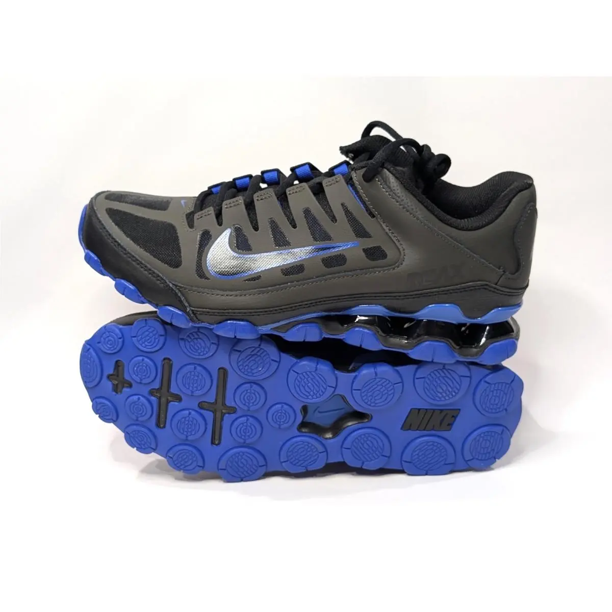 Nike shoes - Nike Reax 8 TR Mesh - 621716-012 - Black/Blue 2