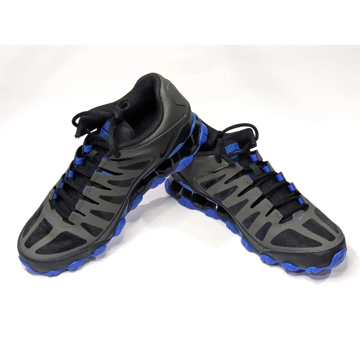 Nike shoes - Nike Reax 8 TR Mesh - 621716-012 - Black/Blue 9