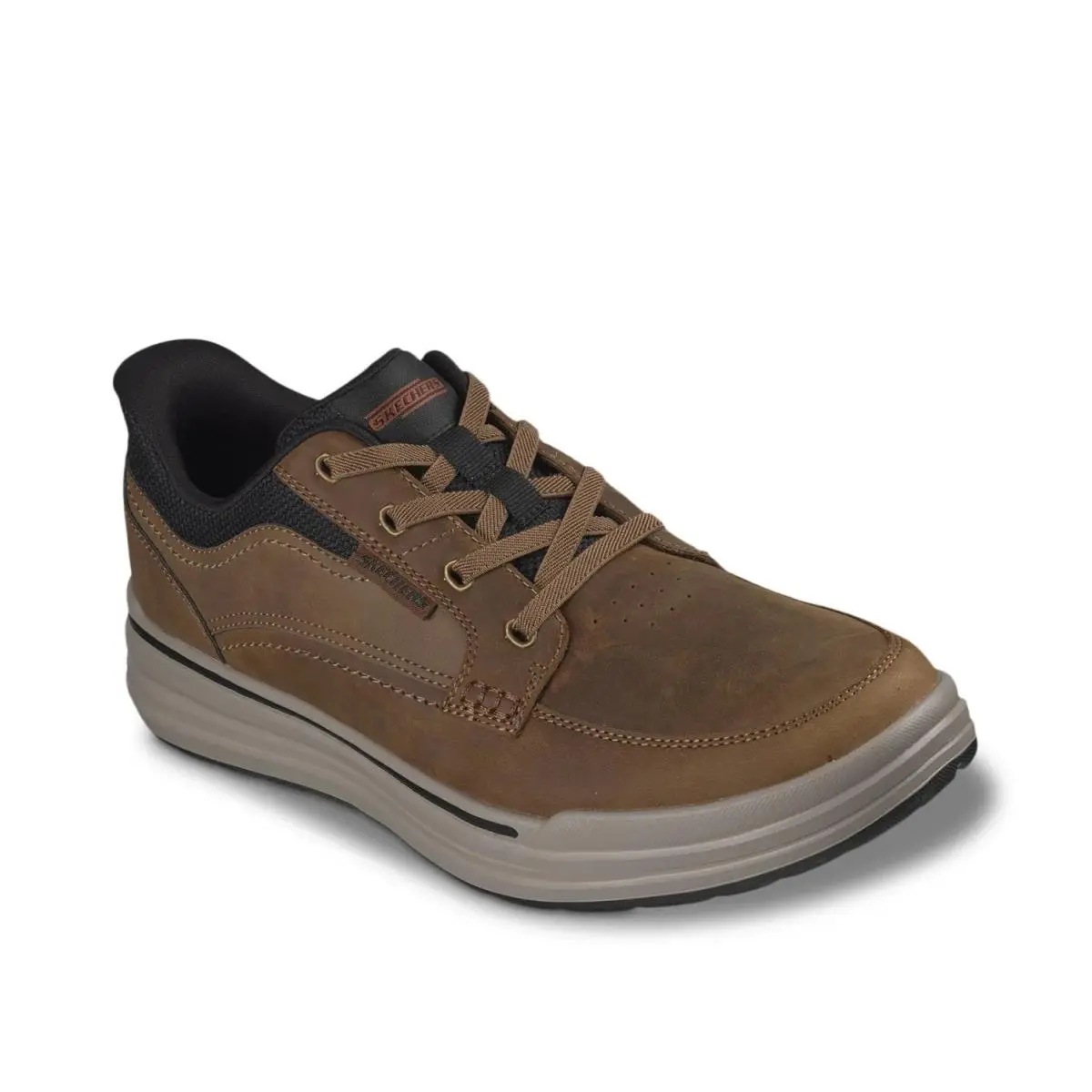 Hot Skechers Hands Free Slip Ins Sterling Preston Relaxed Fit Oxford Shoes - Tan