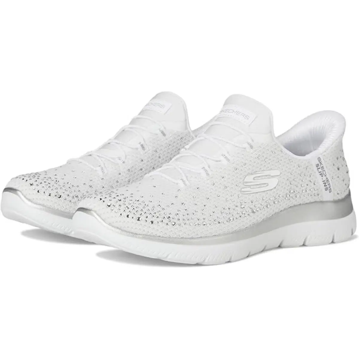 Skechers shoes - Athletic - Athletic - White Silver 9