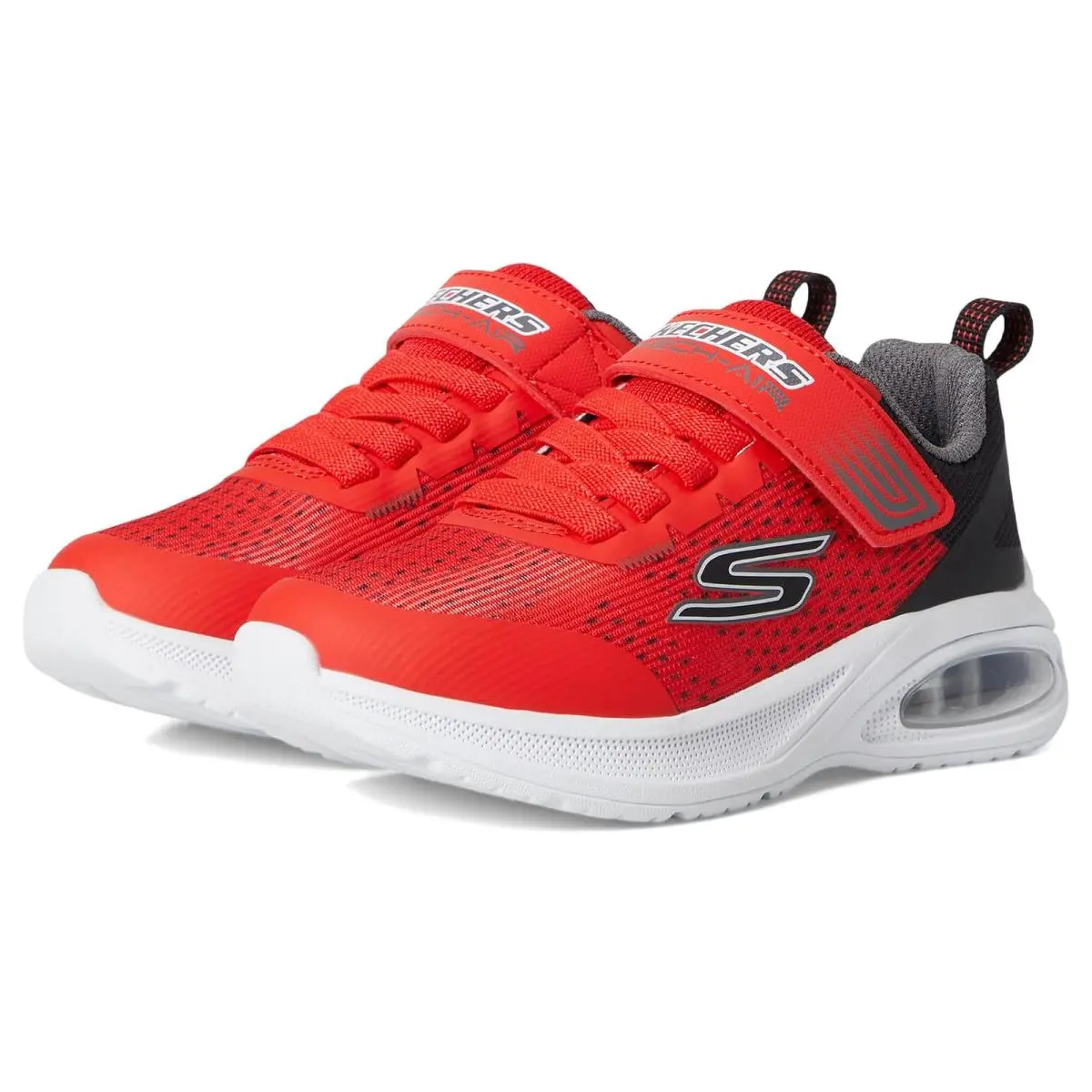 Boy`s  Kids Microspec Max Advance-squad-p 404105L Little Kid/big Kid Red/Black by Skechers