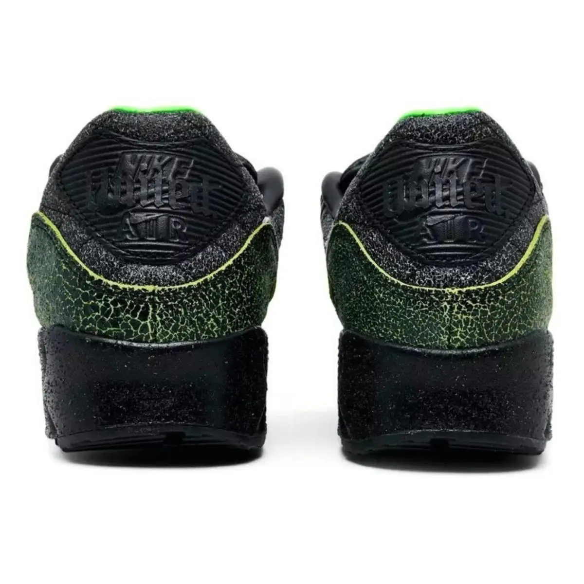 Nike shoes - Nike Air Max 90 SE Tiempo - Black, Maufacturer: Black/Black/Voltage Green/White 17