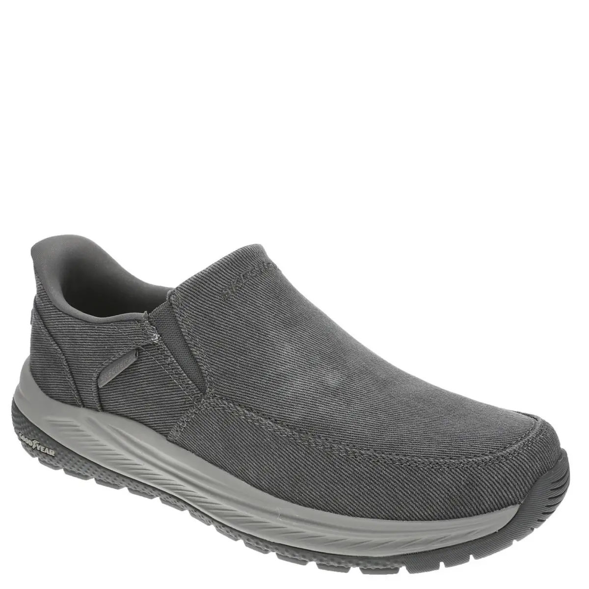 Skechers Men`s Meroe - Dayton Canvas Dktp 11.5 Medium Dark Taupe