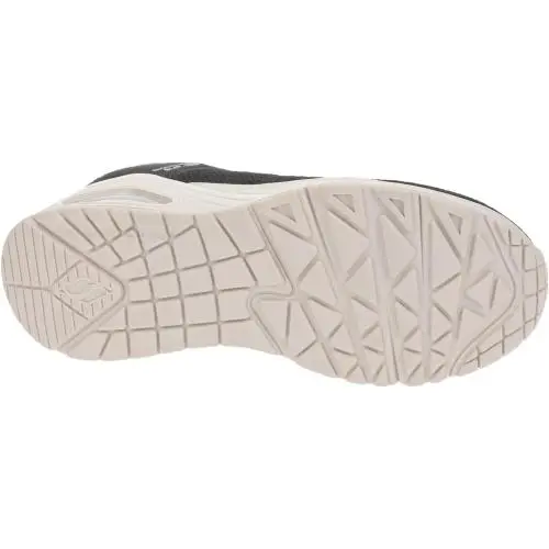 Skechers shoes - Slip-ins: Uno Wedge - Kickin` Knit - 177523 BLK - Black/White 5