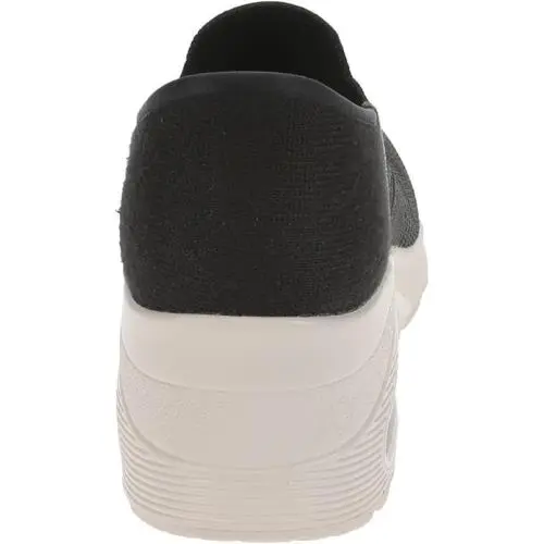 Skechers shoes - Slip-ins: Uno Wedge - Kickin` Knit - 177523 BLK - Black/White 10