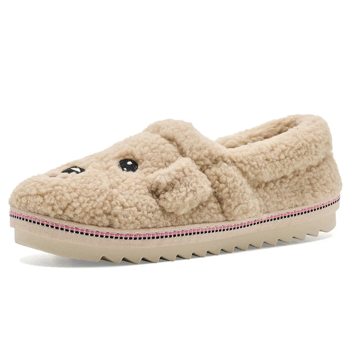 Woman`s Slippers Bobs From  Bobs Cozy Kiss - Doggy Drivers by Skechers