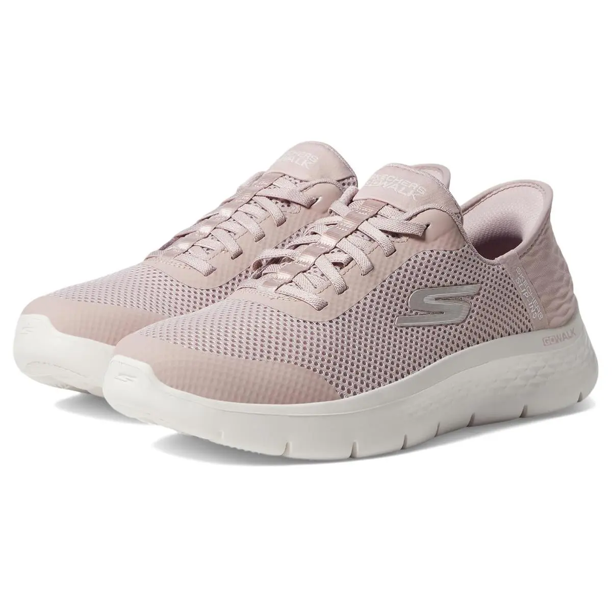 Woman`s  Performance Go Walk Flex Hands Free Slip-ins - Grand Entry Mauve by Skechers
