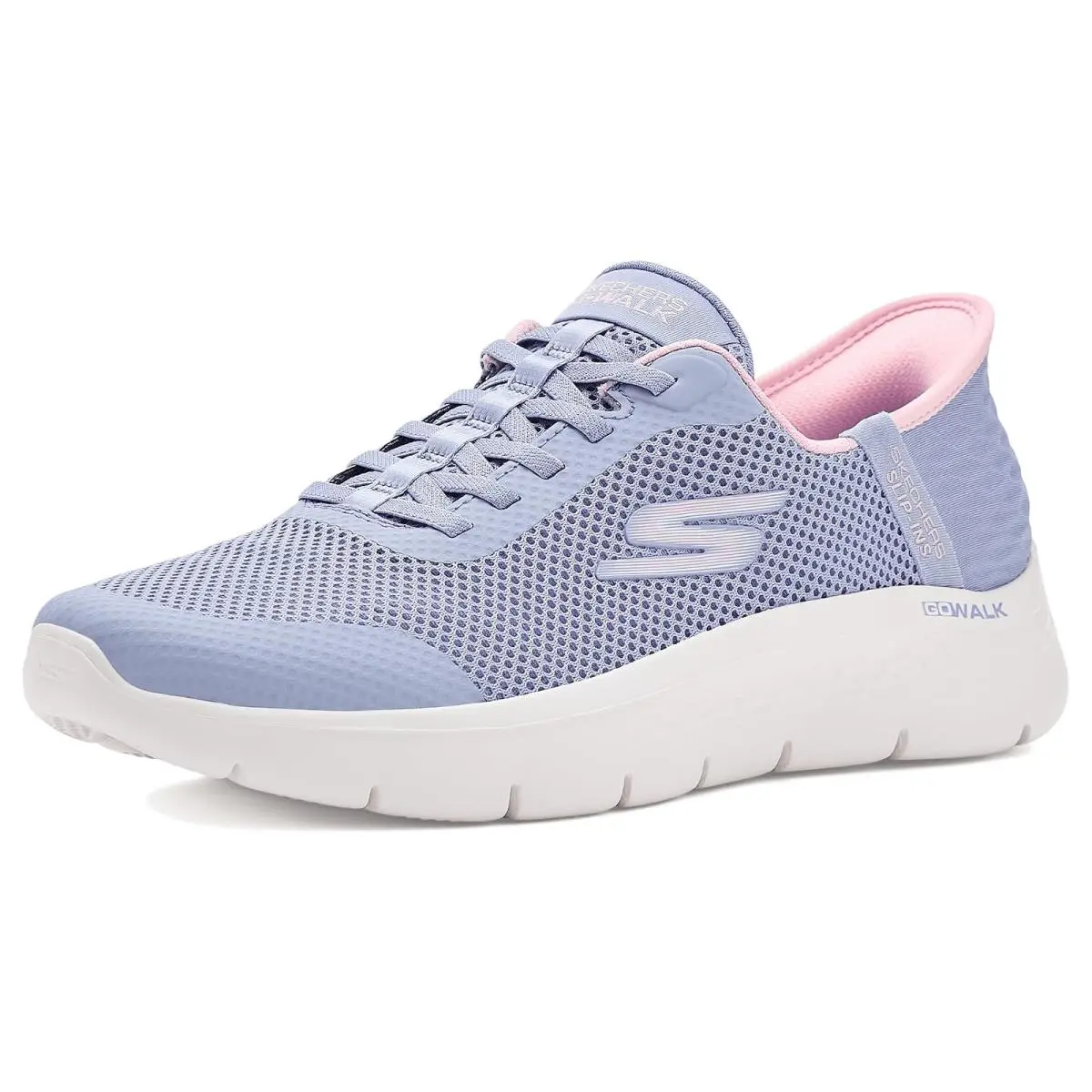 Woman`s  Performance Go Walk Flex Hands Free Slip-ins - Grand Entry Periwinkle by Skechers