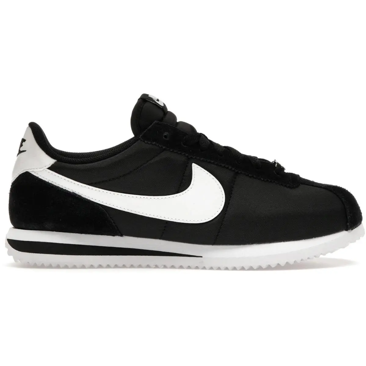 Cortez Nylon Black White Women`s by Nike