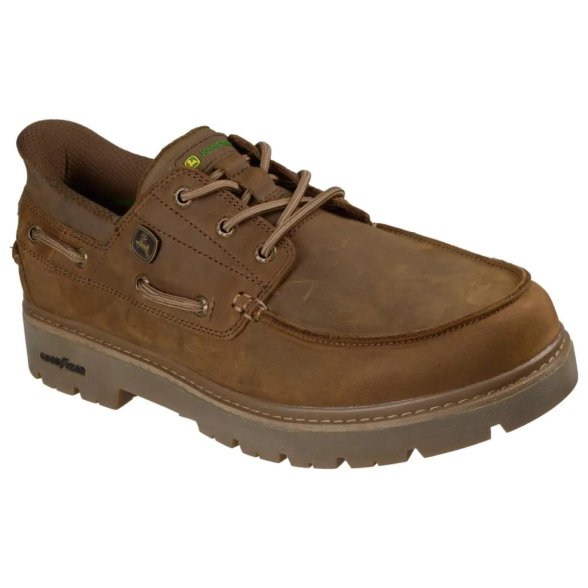 Men`s  x John Deere Caldwell Xavier Boat 256096 /dsrt Mult Sizes Desert by Skechers