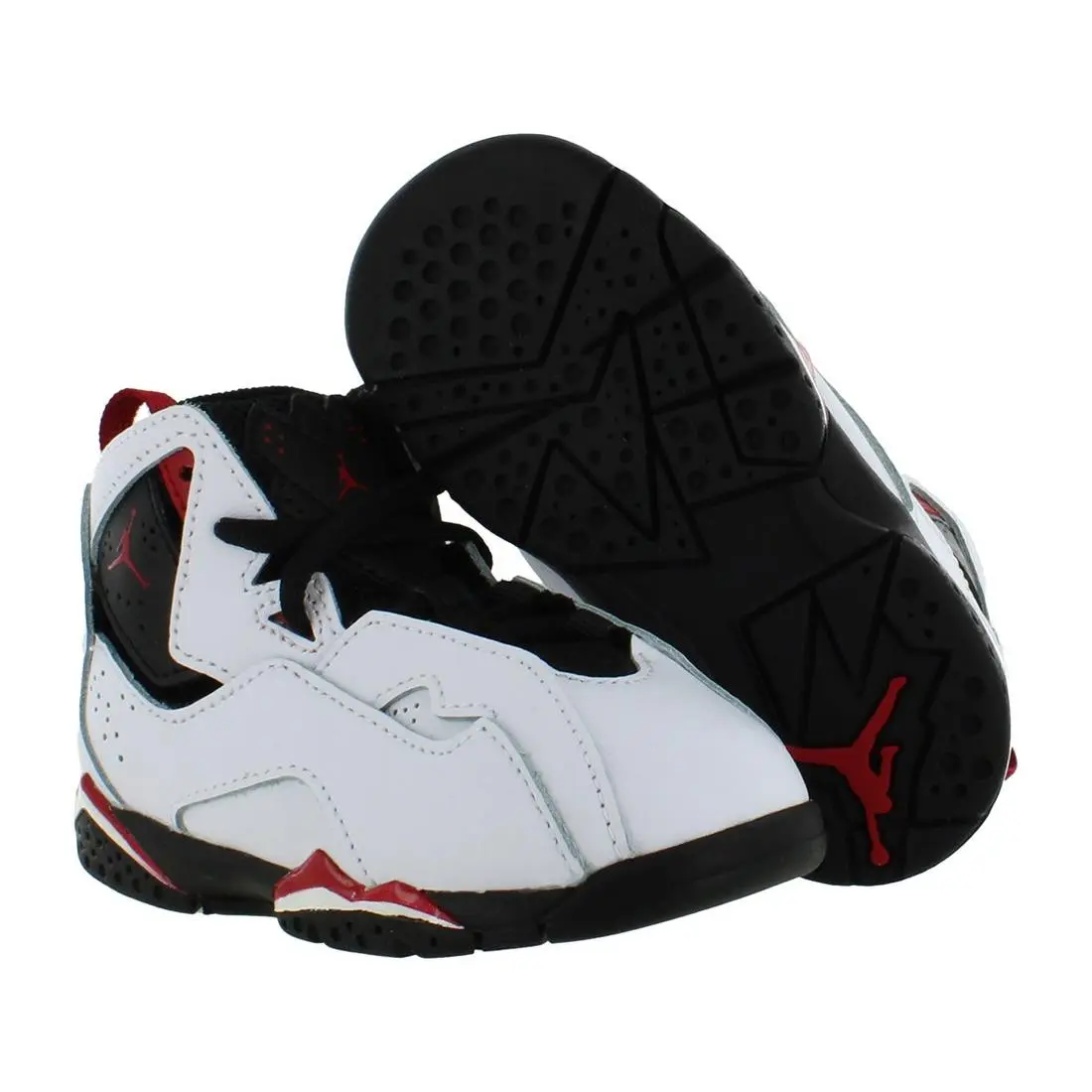 Nike Jordan True Flight Infant/toddler Shoes - White/Varsity Red/Black, Main: White
