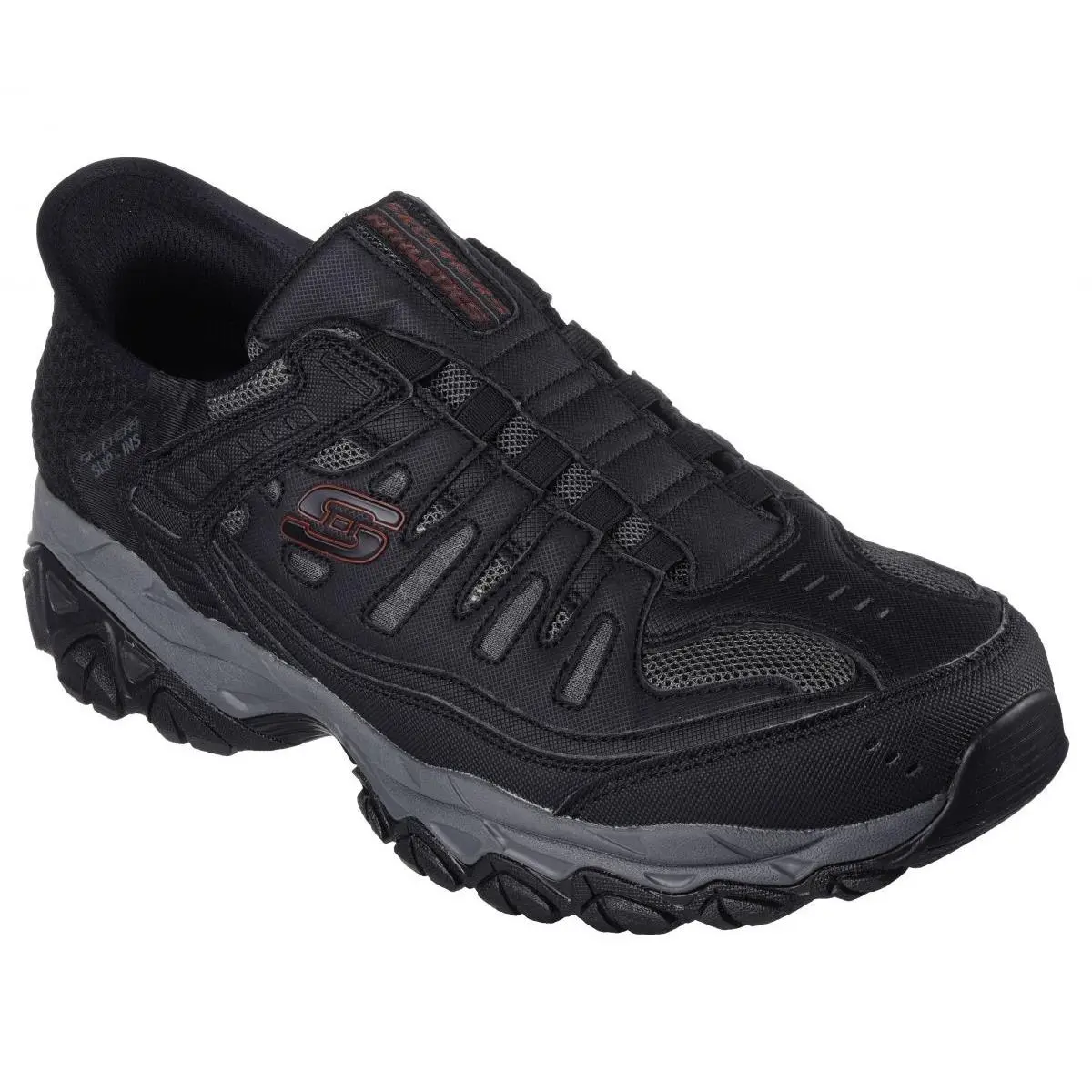 Skechers shoes - BLACK/CHARCOAL 5