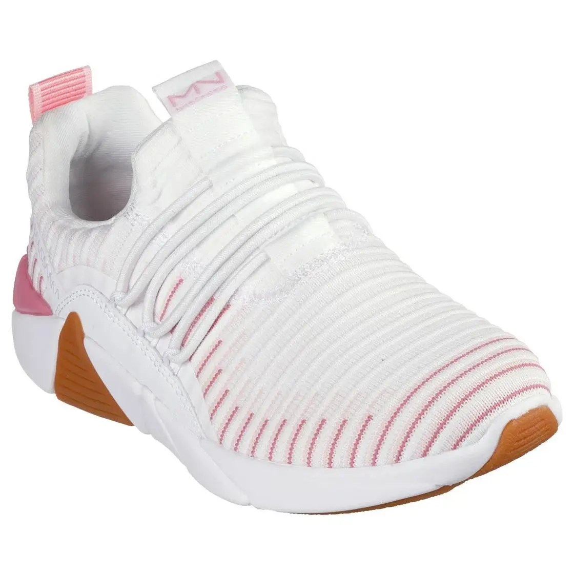 Women`s  Mark Nason A Line Zaci Sneaker Shoe 177681 White/pink by Skechers
