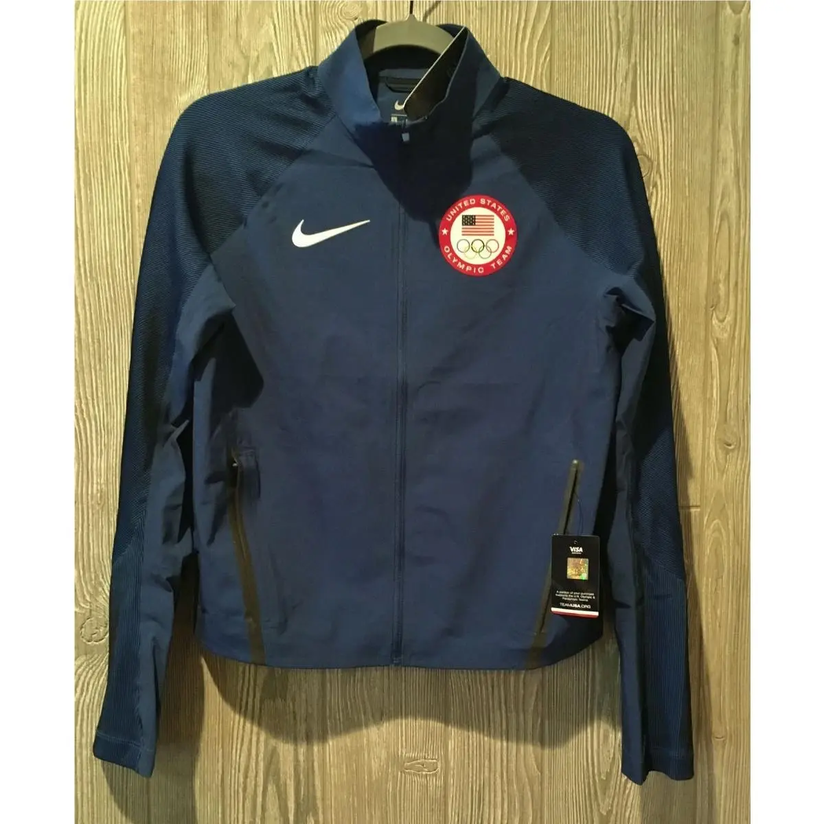 Nike clothing - NIKE USA Flex Team Olympic L/S Jacket - 807373 - Blue 1