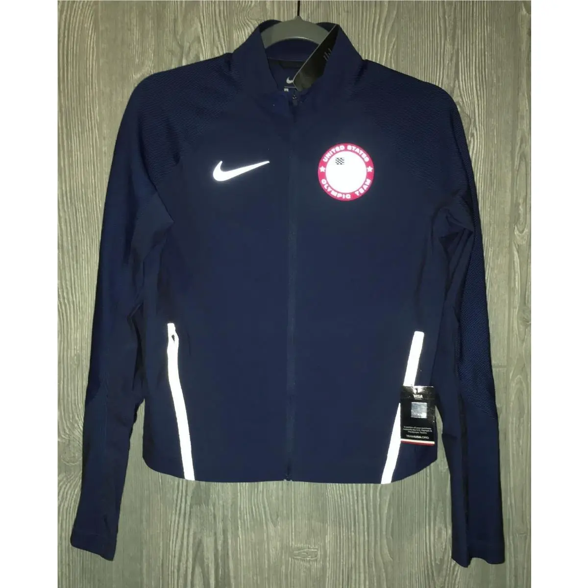 Nike clothing - NIKE USA Flex Team Olympic L/S Jacket - 807373 - Blue 16