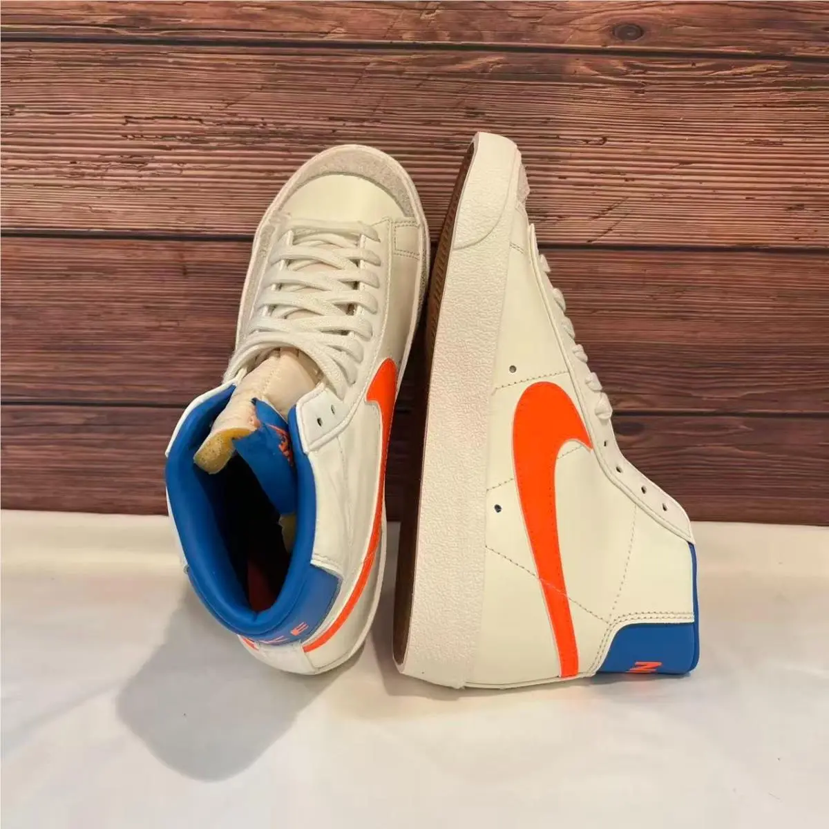 Nike shoes - Nike Blazer - Blazer - DQ4692-100 - Orange 0