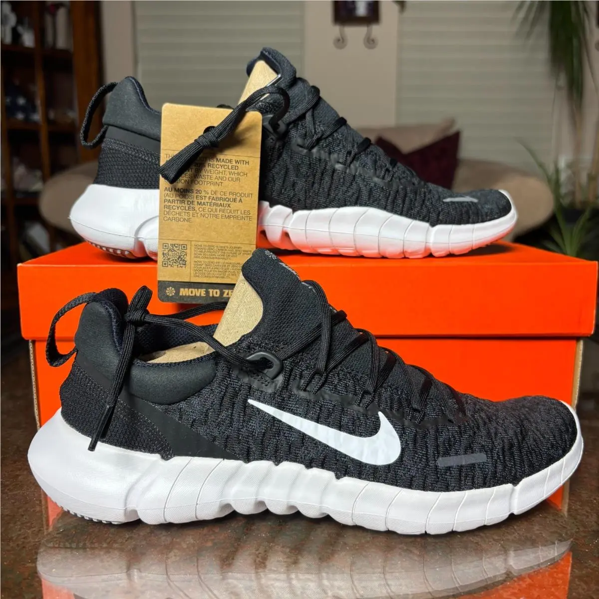 Nike shoes - Nike Free Run 5.0 - Free Run - CZ1884-001 - Black 0