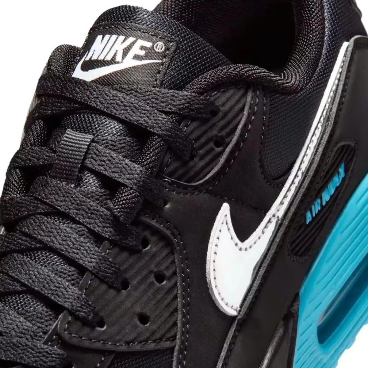 Nike shoes - Nike Air Max 90 - Air Max - Black, Maufacturer: Black/Gamma Blue/Ice/Chrome 16