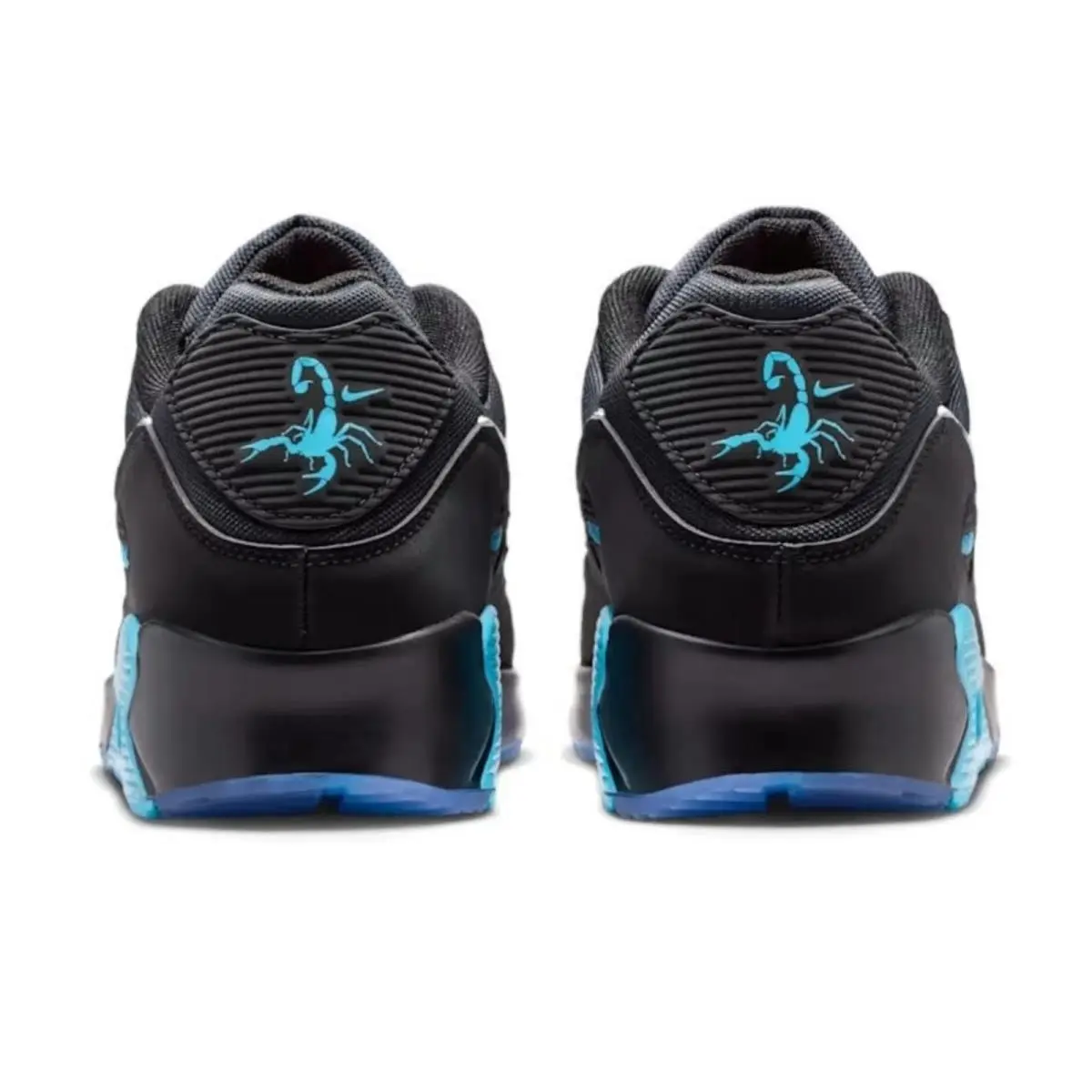 Nike shoes - Nike Air Max 90 - Air Max - Black, Maufacturer: Black/Gamma Blue/Ice/Chrome 10