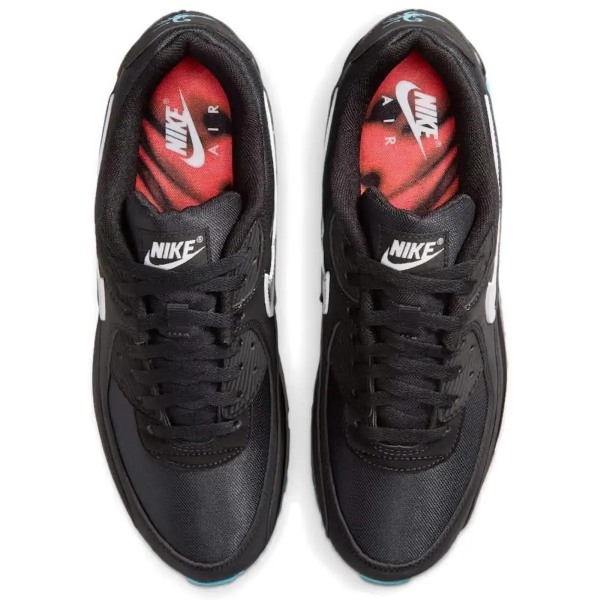 Nike shoes - Nike Air Max 90 - Air Max - Black, Maufacturer: Black/Gamma Blue/Ice/Chrome 20