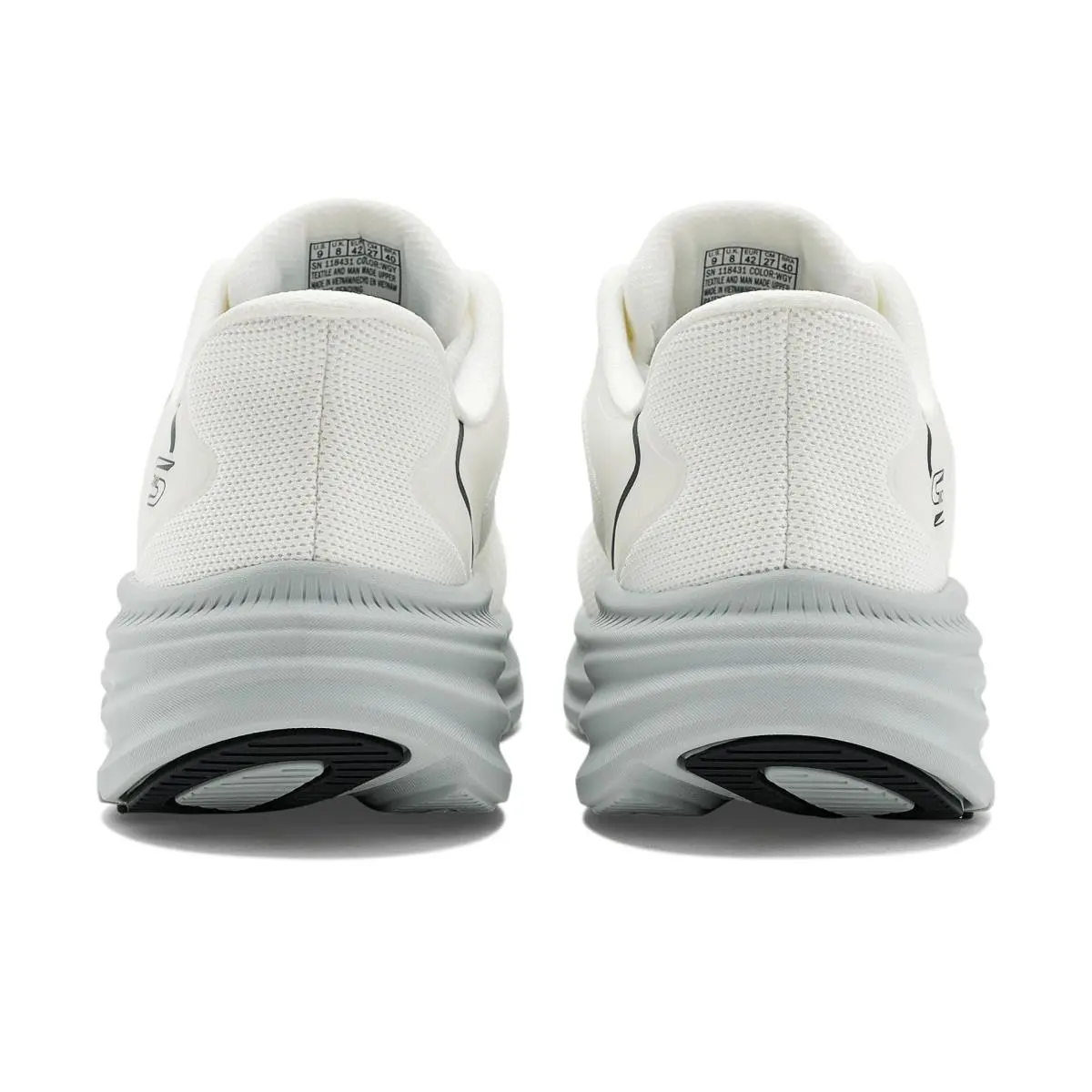 Skechers shoes - 118431 - 118431 - black white 24