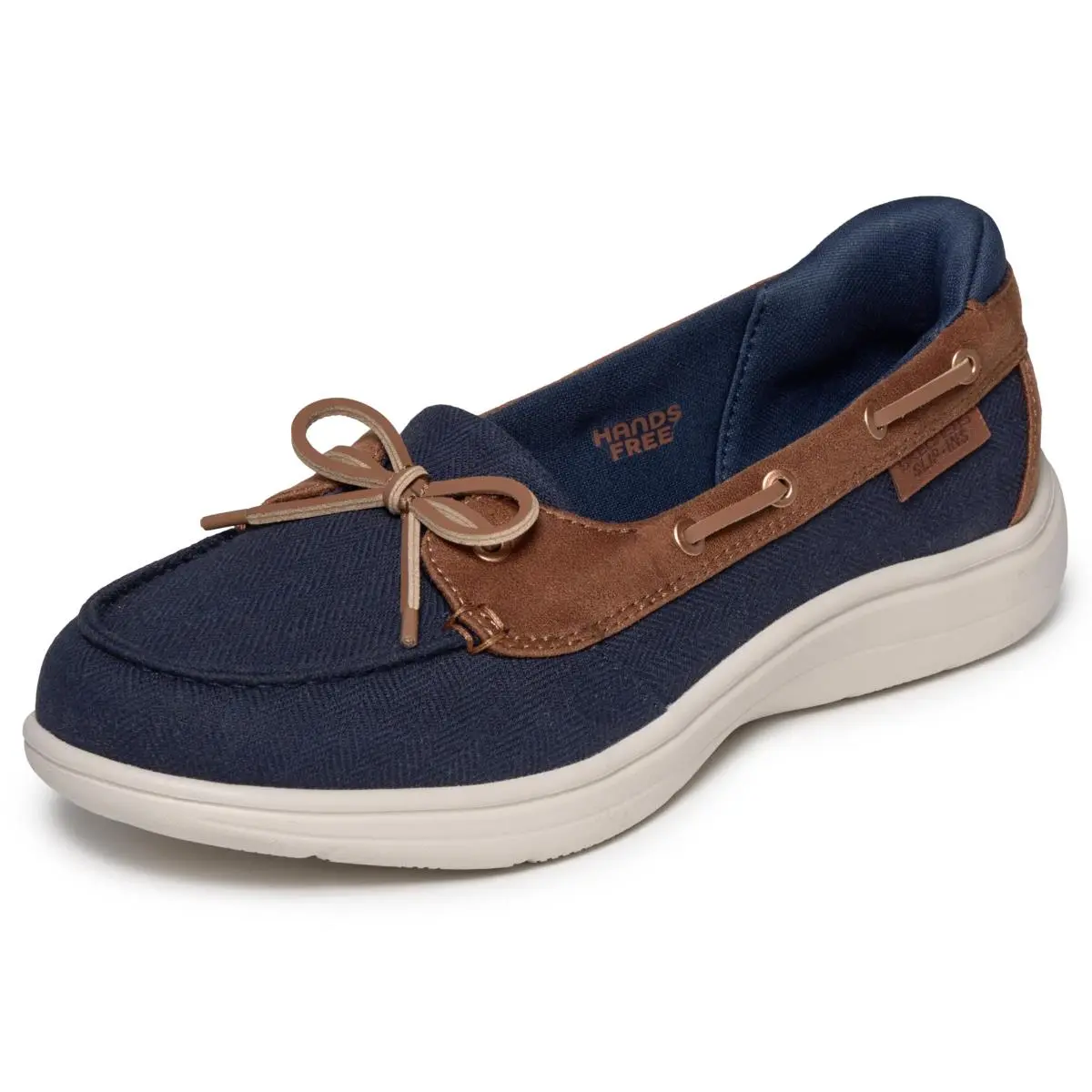 Women`s Hands Free Slip-ins On-the-go Flex Radiant Scooped navy by Skechers