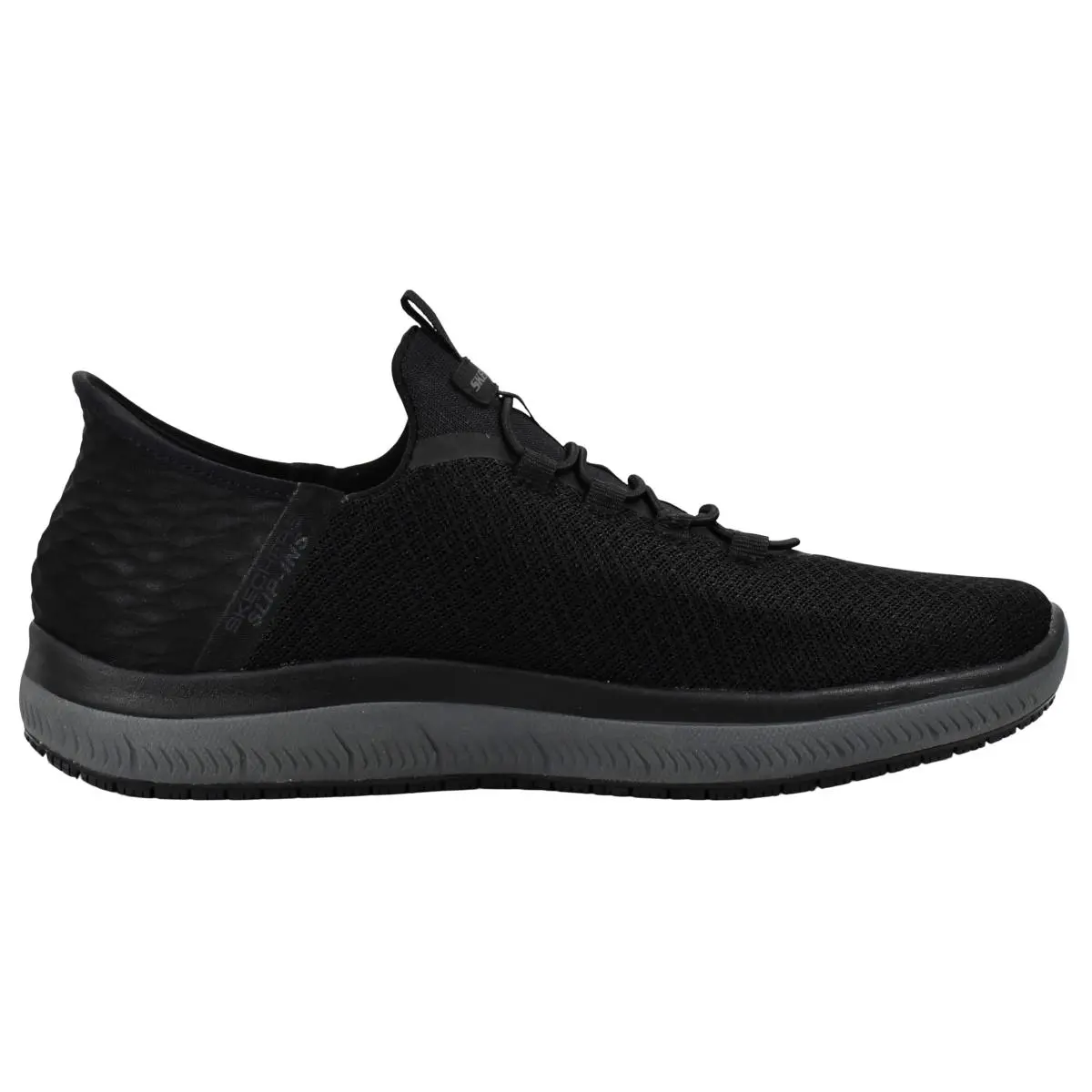 Skechers shoes - summits colsin sr hands free slip ins - black charcoal 4