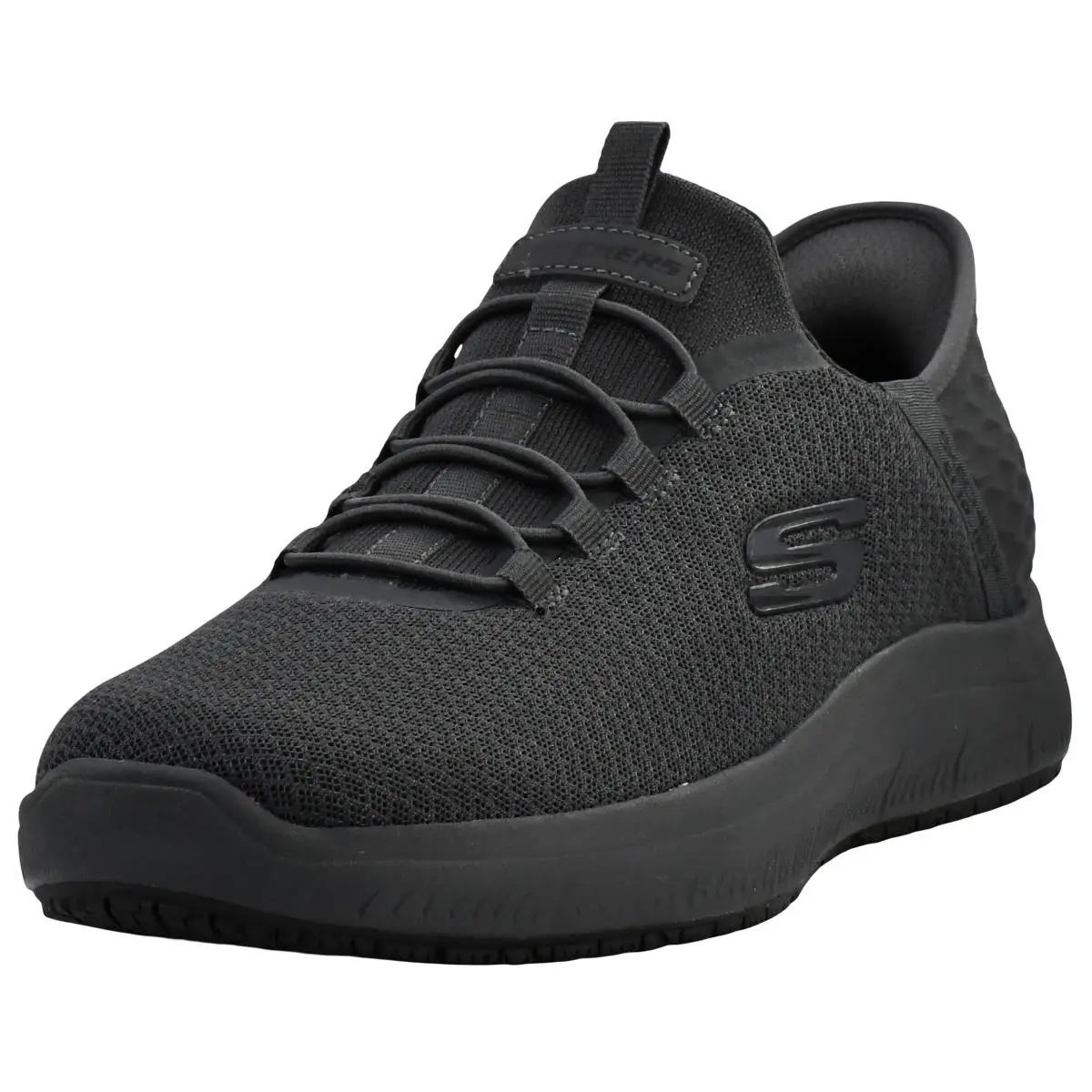 Skechers shoes - summits colsin sr hands free slip ins - black charcoal 16