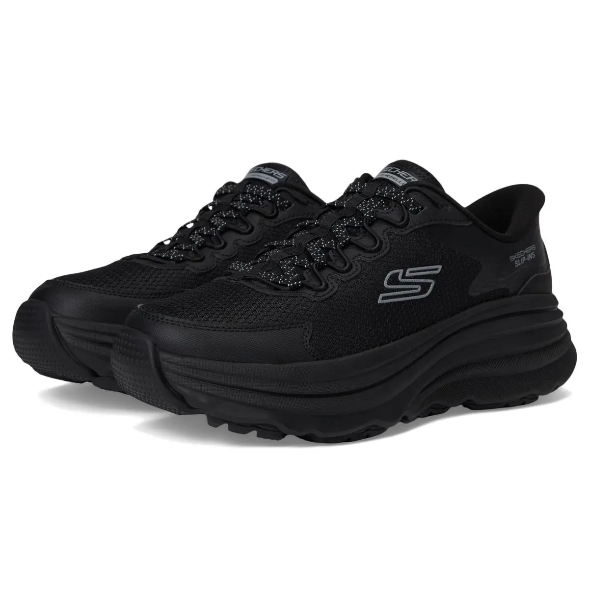 Men`s Zirrus Hands Free Slip-in Sneaker Taupe/black 7.5 by Skechers