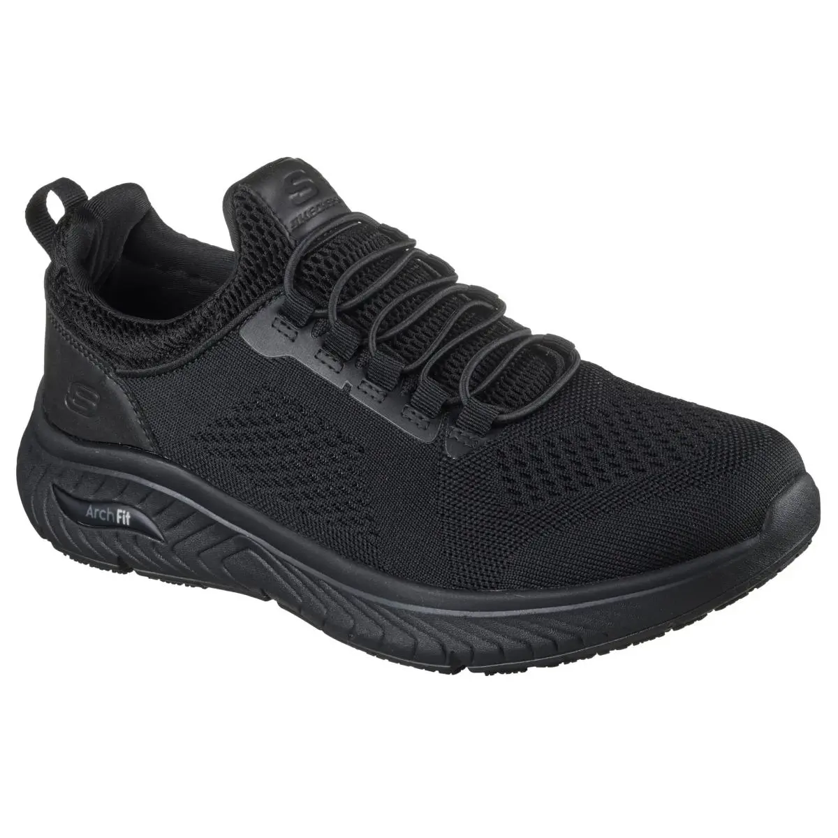 Skechers Work Arch Fit Crosser SR Slip Resistant Knit Bungee Casual