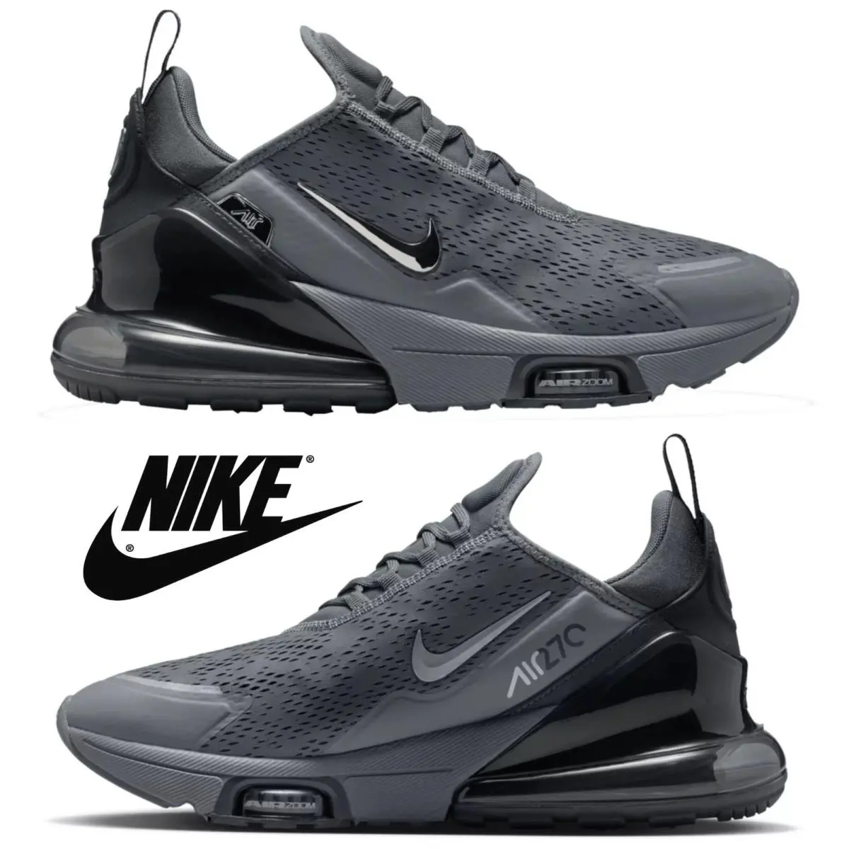 Air Max 270 Premium Men`s Shoes Sneakers Running Athletic Comfort Training by Nike