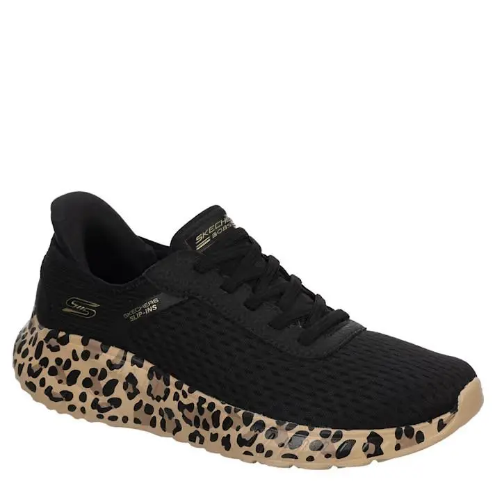 Skechers Bobs Sport Squad Chaos Women`s Slip In Slip Ons Shoes Sneaker