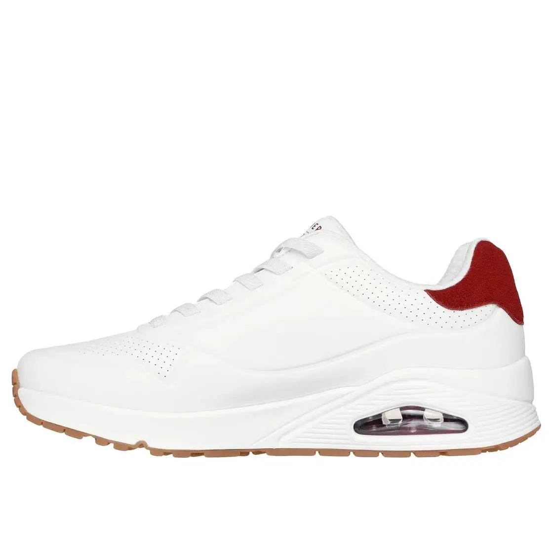 Skechers shoes - Harry Kane - Off Pitch Collection: UNO - Harry Kane Air - 183920 WBUG - White/Burgundy 1
