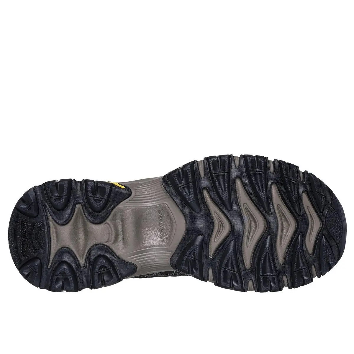 Skechers shoes - CHARCOAL/GOLD 8