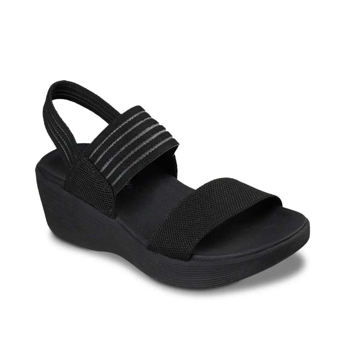 Woman`s Casual Sandals Skechers Parallel Lite Garden Room Wedge Sandal