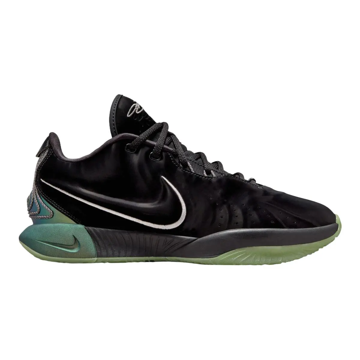 Lebron Xxi Tahitian Athletic Shoe Men Black Particle Grey 8-14 FB2238-001 by Nike