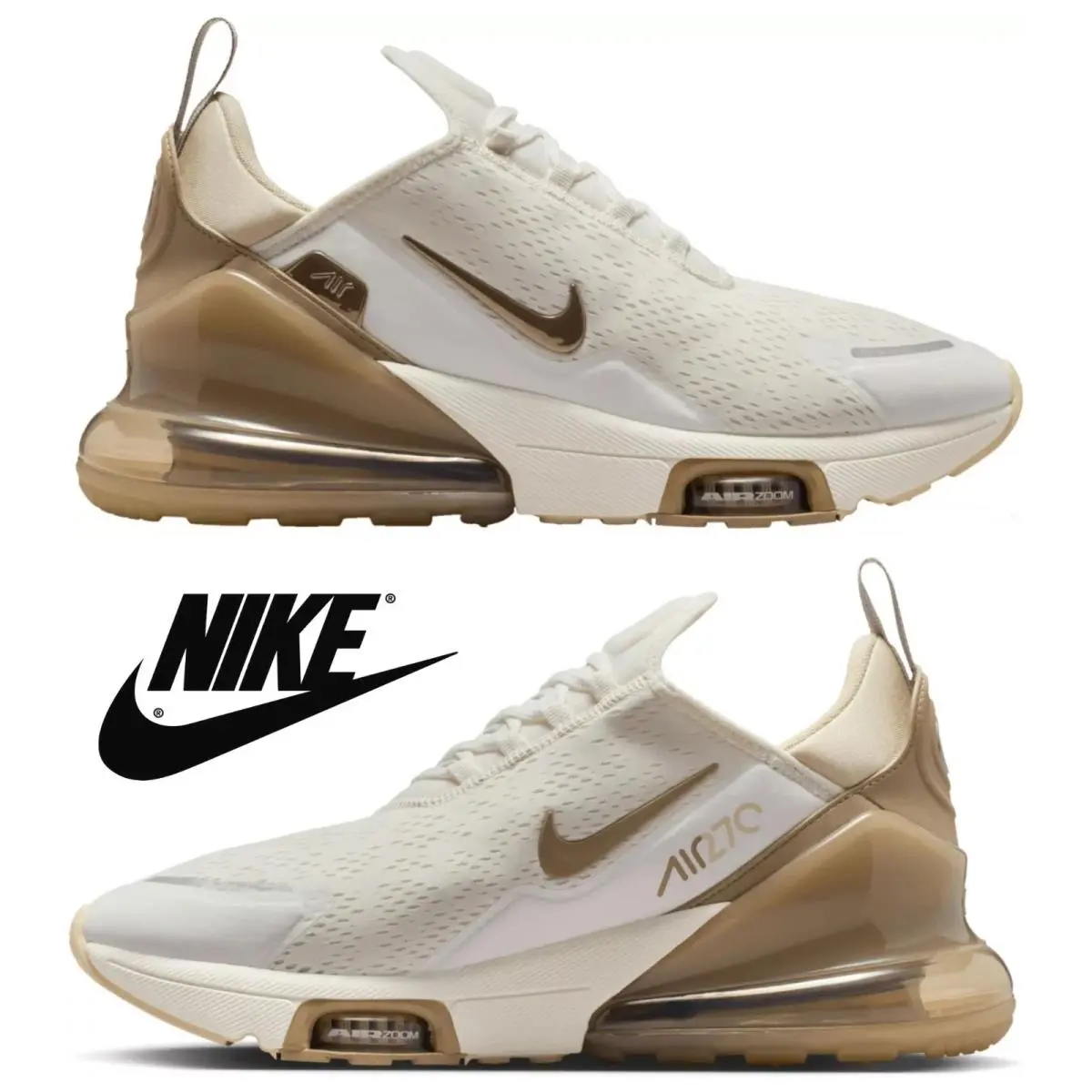 Air Max 270 Premium Men`s Shoes Sneakers Running Athletic Comfort Training by Nike